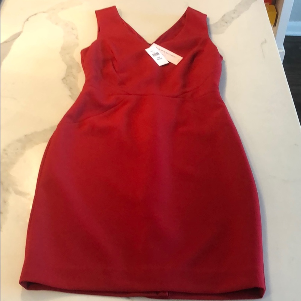 Banana Republic Red Work Dress